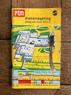 RTM dienstregeling vanaf 3 juni 1973, Ophalen of Verzenden, Gebruikt