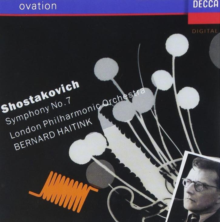 SHOSTAKOVICH Symphony no. 7 CD HAITINK DECCA OVATION, Cd's en Dvd's, Cd's | Klassiek, Zo goed als nieuw, Orkest of Ballet, Modernisme tot heden