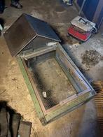 Konijnenhok met ren, Dieren en Toebehoren, Knaagdieren en Konijnen | Hokken en Kooien, Ophalen, 60 tot 90 cm, Cavia, Ren