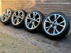 Orig Ford Fiesta MK8 ST Line 18 inch velgen + zomerbanden, 18 inch, Gebruikt, Banden en Velgen, Personenwagen