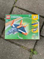 LEGO creator 3 in 1 set (31126) straaljager, helicopter,boot, Ophalen of Verzenden, Zo goed als nieuw, Complete set, Lego