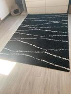 Vloerkleed zwart/wit, Ophalen, 150 tot 200 cm, Zo goed als nieuw, Rechthoekig