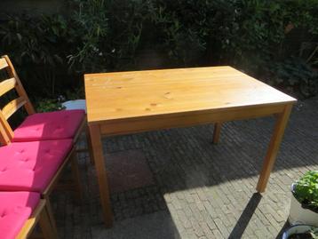 tafel/eetkamer tafel/IKEA/hout/Eetkamer stoelen/set/ beschikbaar voor biedingen