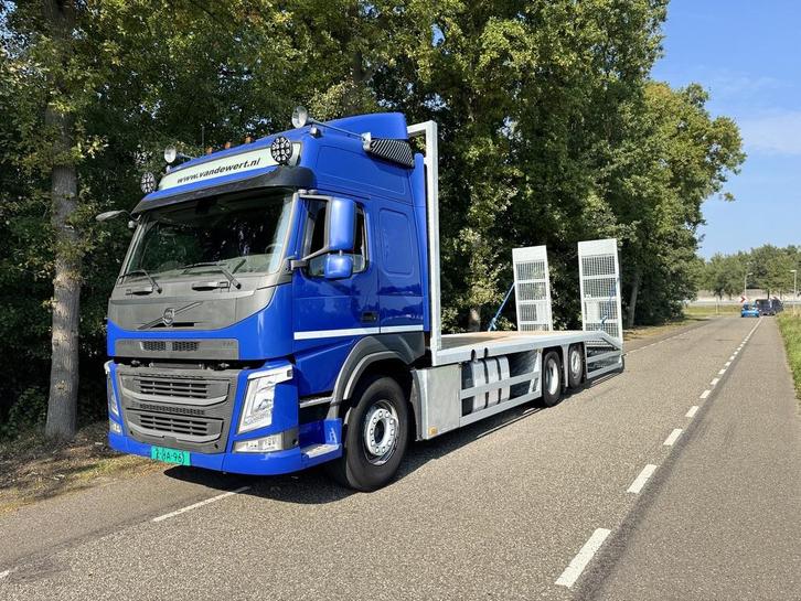 Volvo FM370 6X2 Machine Transporter / Oprij Vrachtwagen 2019, Auto's, Vrachtwagens, Bedrijf, Te koop, ABS, Airconditioning, Centrale vergrendeling