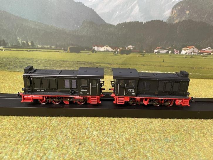 Märklin 37355 BR V 36 + V 36 DB | Diesellocomotief, Hobby en Vrije tijd, Modeltreinen | H0, Zo goed als nieuw, Treinset, Wisselstroom