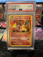 Charizard Holo Evolutions 2016 PSA 8, Ophalen of Verzenden, Zo goed als nieuw