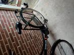 Oma fiets met kratje zwart, 56 cm of meer, Ophalen, Zo goed als nieuw