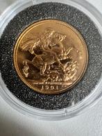 Gouden Sovereign Old Head 1901, Ophalen of Verzenden, Goud