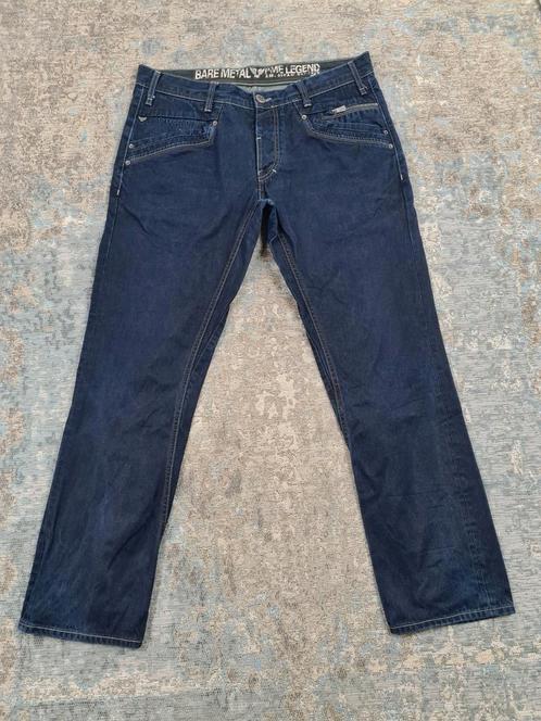 PME Bare Metal W36 L32 Straight 100% katoen Bronno3632 Blauw, Kleding | Heren, Spijkerbroeken en Jeans, Zo goed als nieuw, W36 - W38 (confectie 52/54)
