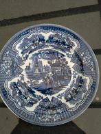 Een oud wand bord.delfs blauw., Antiek en Kunst, Antiek | Servies compleet, Ophalen of Verzenden