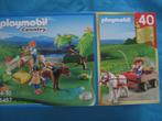 Playmobil set ponyweide en hooiwagen 5457 nieuw in doos (15), Ophalen, Nieuw, Complete set