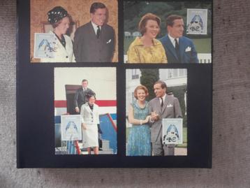 NL 1966; 4 KAARTEN BEATRIX EN CLAUS LEES beschikbaar voor biedingen