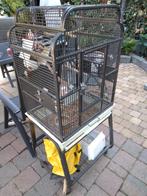 Tka. Papegaaien/parkieten kooi, Ophalen, Zo goed als nieuw, Metaal, Vogelkooi