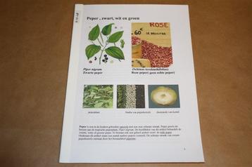Reader over Peper, zwart, wit en groen. beschikbaar voor biedingen