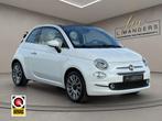 Fiat 500C 1.2 Star 2020 WIT PARELMOER | Cabrio | Navigatie |, Auto's, Gebruikt, 4 cilinders, Cabriolet, Leder en Stof
