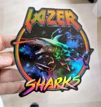80's OUTRUN Synthwave vaporwave Shark Vinyl Auto Sticker, Ophalen of Verzenden, Overige typen