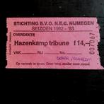 Ticket NEC Nijmegen  - Haarlem KNVB Beker 1982/1983., Verzamelen, Sportartikelen en Voetbal, Gebruikt, Verzenden