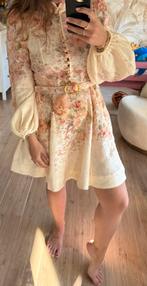 ZGAN Zimmermann jurk met centuur bloemenprint maat 2 / M, Kleding | Dames, Jurken, Maat 38/40 (M), Zimmermann, Ophalen of Verzenden