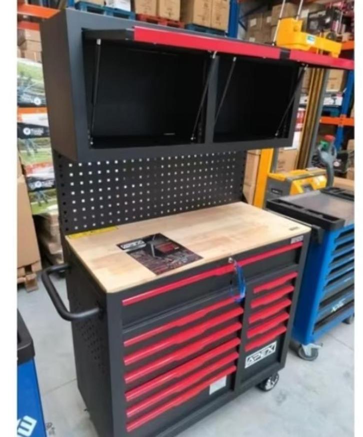 Apex werkbank & Gereedschapswagen 12 lades bovenkast.Nieuw!!, Auto diversen, Autogereedschap, Nieuw, Ophalen