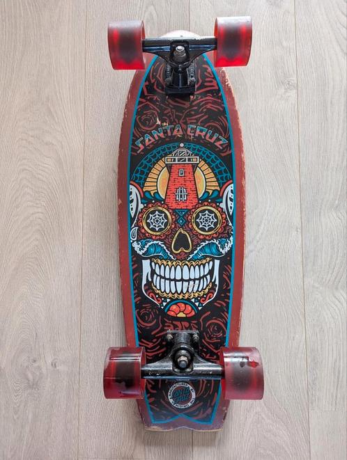 Santa Cruz cruiser skatebord, Sport en Fitness, Skateboarden, Gebruikt, Skateboard, Ophalen