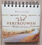 Max Lucado - Vol vertrouwen, Ophalen of Verzenden, Zo goed als nieuw, Max Lucado, Christendom | Protestants
