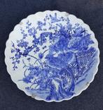 Japans porselein - diameter 31 cm - afbeelding vogel, Ophalen of Verzenden