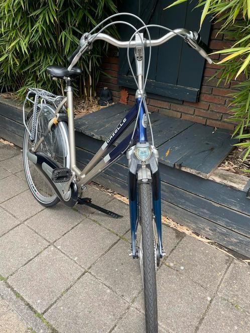 Gazelle Chamonix Sportive Damesfiets, Fietsen en Brommers, Fietsen | Dames | Damesfietsen, Gebruikt, Gazelle, Versnellingen, 53 tot 56 cm