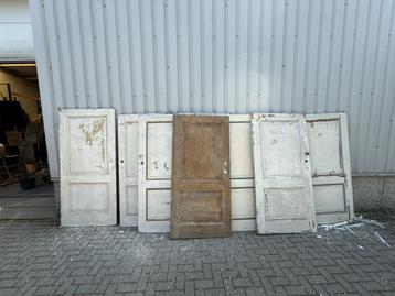 9 antieke paneeldeuren uit 1880 ( 95+ breed) beschikbaar voor biedingen