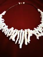 antieke ketting, koraal, choker, feestelijk, Verzenden, Overige materialen, Ketting, Verguld