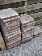 Gratis tegels, Tuin en Terras, Tegels en Klinkers, Ophalen, Gebruikt, 10 m² of meer, Beton