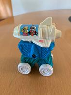 Vintage McDonalds Happy Meal vliegtuig/racket op wieltjes, Ophalen of Verzenden, Gebruikt