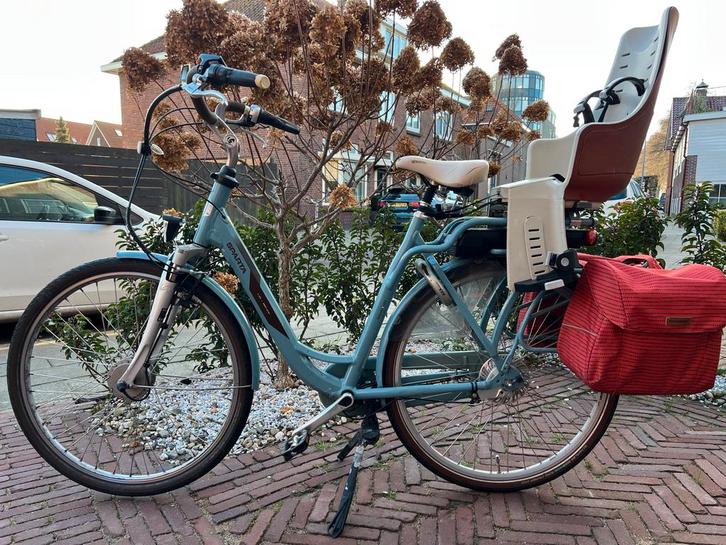 Sparta Amazone 4 Life Elektrische Mamafiets, Fietsen en Brommers, Elektrische fietsen, Gebruikt, Sparta, 47 tot 51 cm, 30 tot 50 km per accu