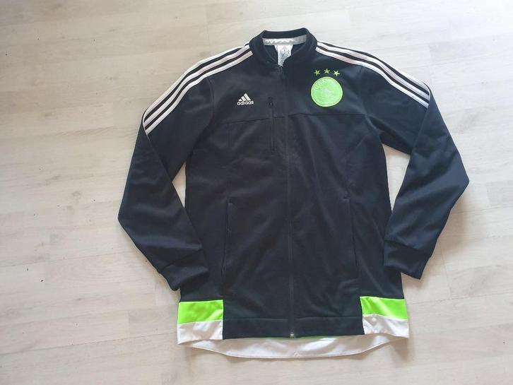 Ajax Anthem Jacket! Seizoen 15/16! Mt 2XL! (XXL), Kleding | Heren, Sportkleding, Zo goed als nieuw, Voetbal, Overige maten, Rood