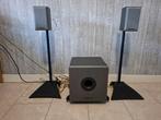 Mordaunt Short MS302 2.1 Speakerset met Subwoofer, Audio, Tv en Foto, Luidsprekers, Gebruikt, 60 tot 120 watt, Complete surroundset