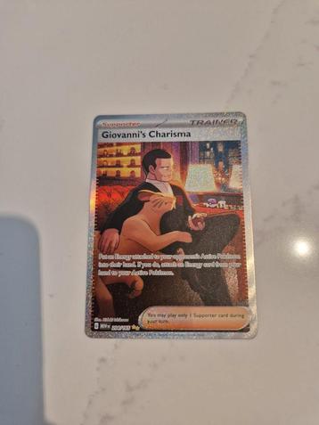 Pokémon 151 Giovanni's Charisma 204/165 beschikbaar voor biedingen