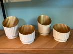 Riviera maison set vazen, Overige kleuren, Ophalen of Verzenden, Minder dan 50 cm, Glas