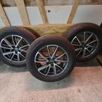 17 inch lichtmetalen velgen met winterbanden, Auto-onderdelen, Banden en Velgen, Ophalen, Gebruikt, 265 mm, Banden en Velgen