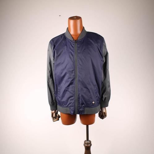 Bomber jas maat S heren blauw met grijs Dickies, Kleding | Heren, Jassen | Zomer, Zo goed als nieuw, Maat 46 (S) of kleiner, Blauw