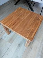 Teakhouten tafeltje, Huis en Inrichting, Tafels | Salontafels, Ophalen, Gebruikt, 50 tot 100 cm, 50 tot 100 cm