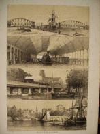 041 / Rotterdam  / Leuvenhaven / Noorderhaven Litho 1876, Antiek en Kunst, Ophalen of Verzenden