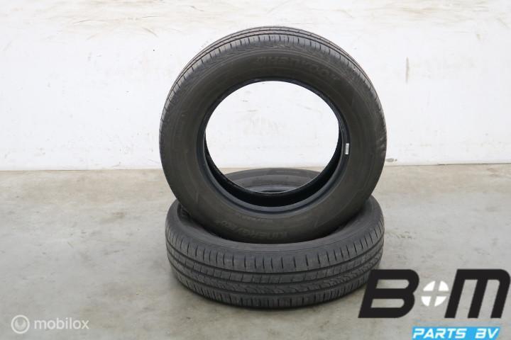 2 x 1856515 88H Hankook Kinergy Eco2 met 4.5mm 185 65 15, Auto-onderdelen, Banden en Velgen, Band(en), Gebruikt