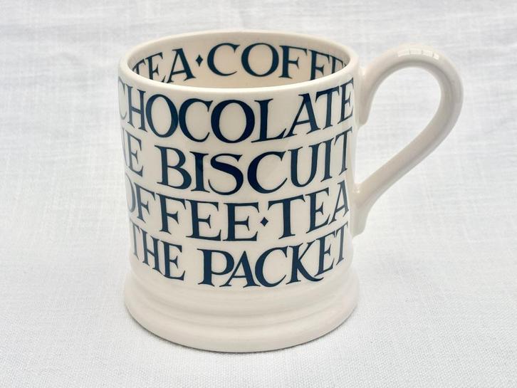 Emma Bridgewater - Black Toast All Over, Huis en Inrichting, Keuken | Servies, Zo goed als nieuw, Kop(pen) en/of Schotel(s), Overige stijlen