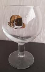 Bierglas met gouden bolhoed opdruk, Verzamelen, Biermerken, Ophalen, Gebruikt, Glas of Glazen, Overige merken