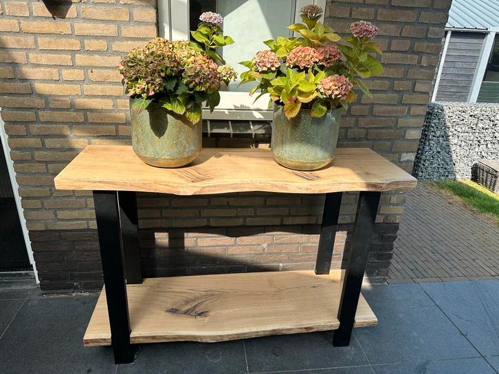 Unieke Side Table - Op Maat Gemaakt!, Huis en Inrichting, Tafels | Sidetables, Nieuw, 25 tot 50 cm, 100 tot 150 cm, Rechthoekig