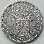 1 gulden 1915 Wilhelmina, Zilver, Koningin Wilhelmina, 1 gulden, Ophalen of Verzenden