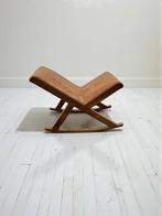 vintage voetsteun / krukje / poef, Antiek en Kunst, Ophalen