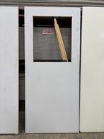 Stompe deur rechtsdraaiend, Ophalen, 80 tot 100 cm, Binnendeur, 200 tot 215 cm