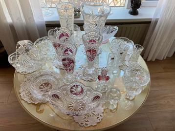 Kristal glas beschikbaar voor biedingen
