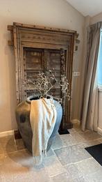 Landelijke sobere pot stenen kruik hoffz XL 80cm, Ophalen of Verzenden, Nieuw