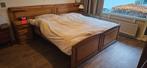 Slaapkamer compleet, Ophalen, Zo goed als nieuw, Tweepersoons, Blank eiken